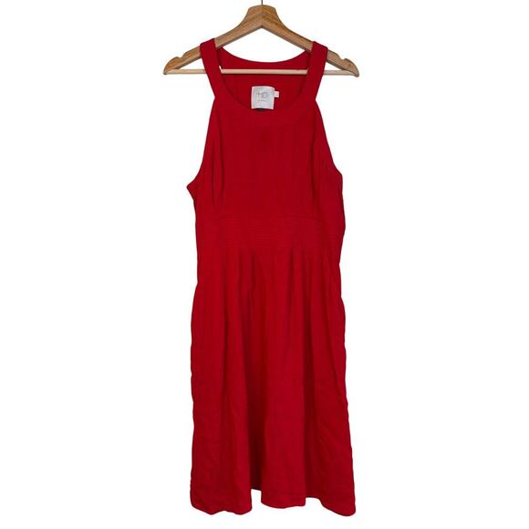 HD in Paris Garland Stitched strap Mini Fit and Flare Dress Size 16 Romantic - Picture 2 of 11
